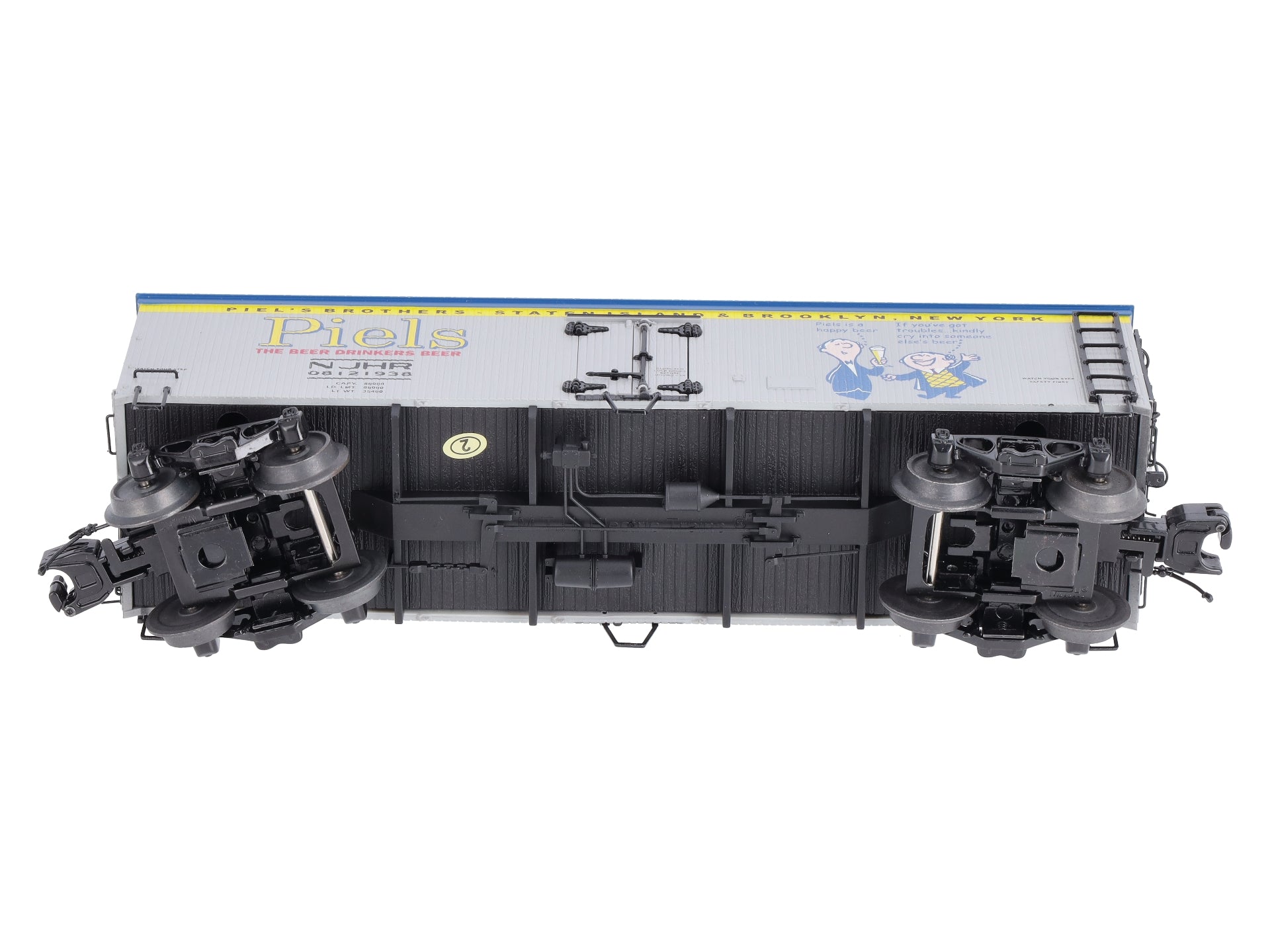 MTH 20-94497 O Piel's Beer 36' Woodsided Reefer Car #08121938 LN/Box