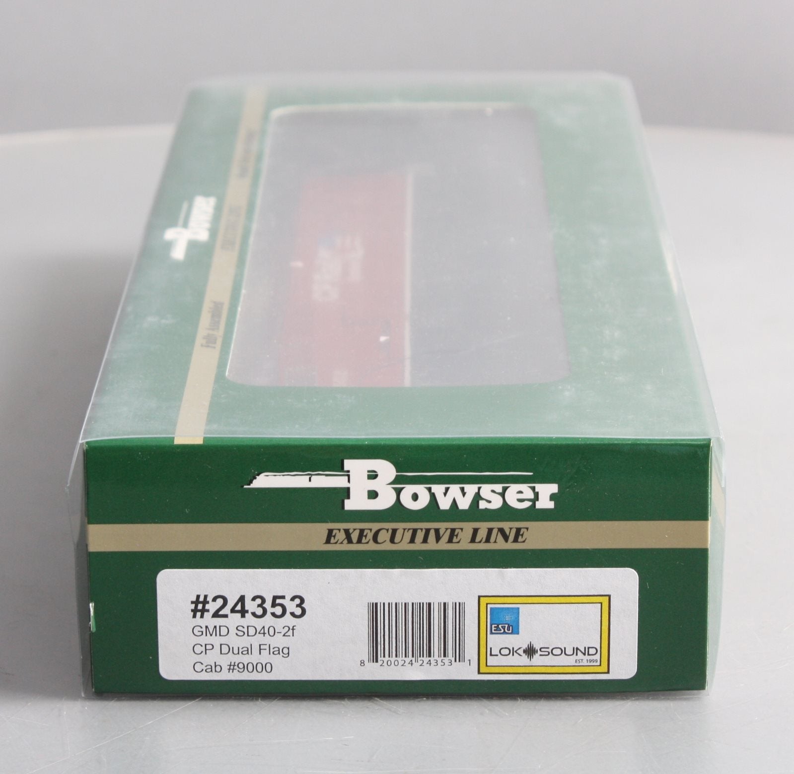 Bowser 24353 HO Canadian Pacific Rail SD40-2F Diesel Engine #9000 w/DCC & SND