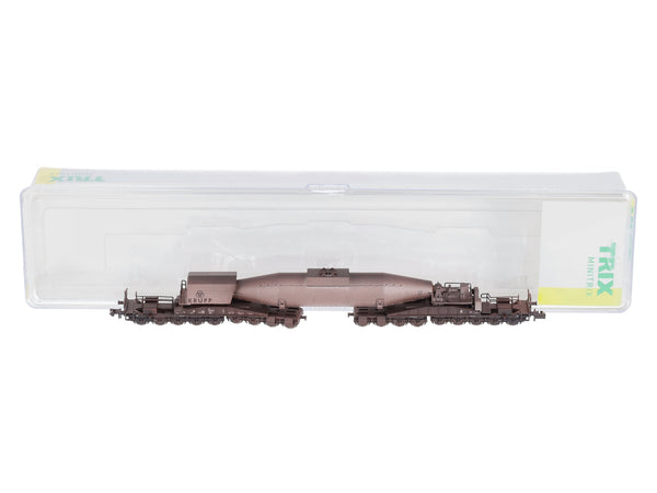 Trix 15553 N KRUPP Torpedo Hot Metal Ladle Car #12 – Trainz