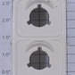 Lionel 78-33 White Painted Cast Signal Hood