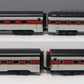 Lionel 2127460 O Gauge Erie Lackawanna 21" Passenger Car 4-Pack LN/Box