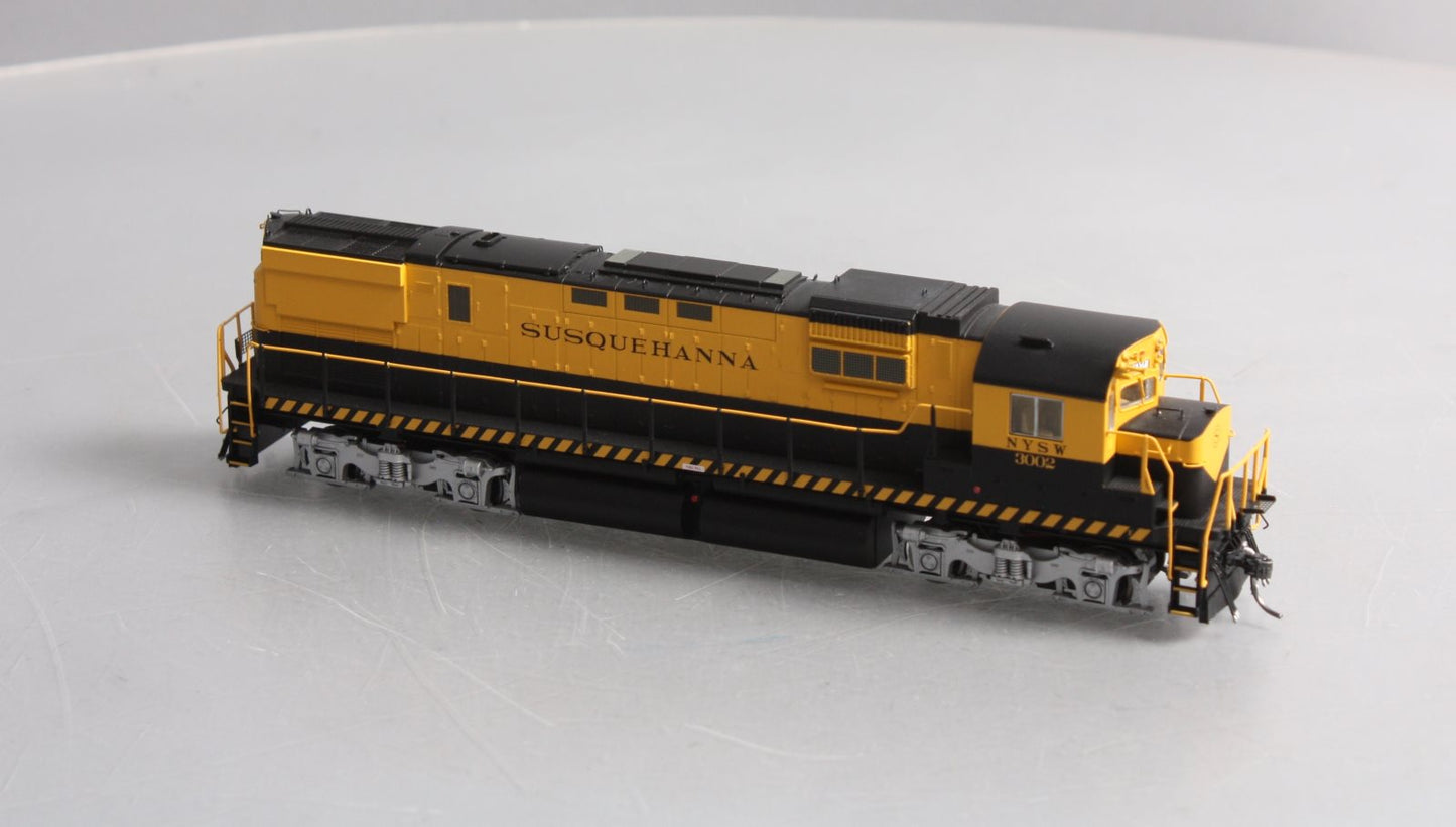 Bowser 23907 HO Scale NYS&W Alco C-430 Diesel Locomotive #3002 w/LokSound