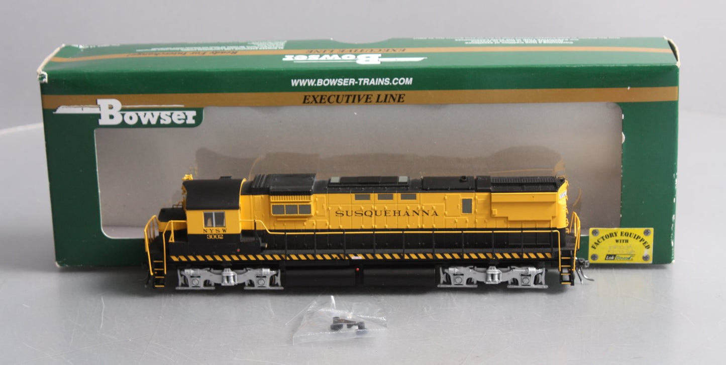 Bowser 23907 HO Scale NYS&W Alco C-430 Diesel Locomotive #3002 w/LokSound