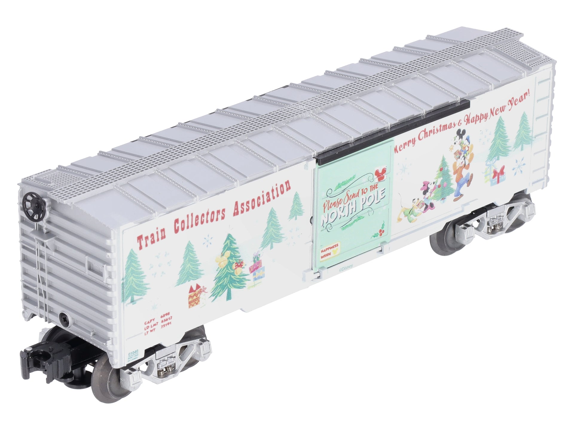 Lionel 2001040 O Gauge Disney TCA Convention MUSA Boxcar LN/Box