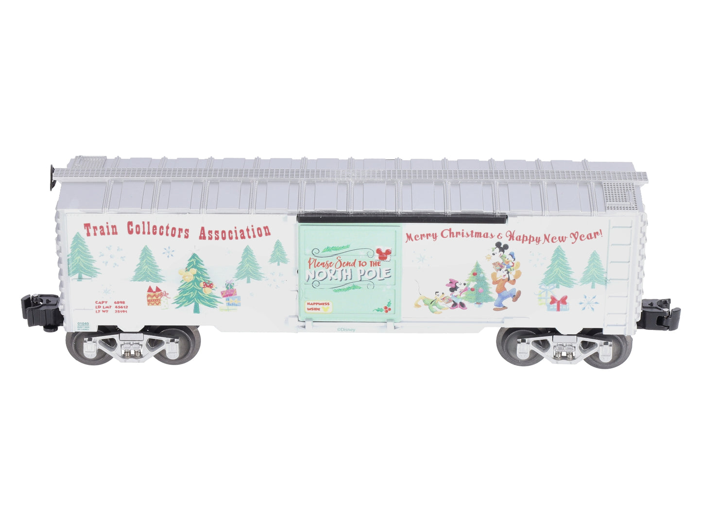 Lionel 2001040 O Gauge Disney TCA Convention MUSA Boxcar LN/Box