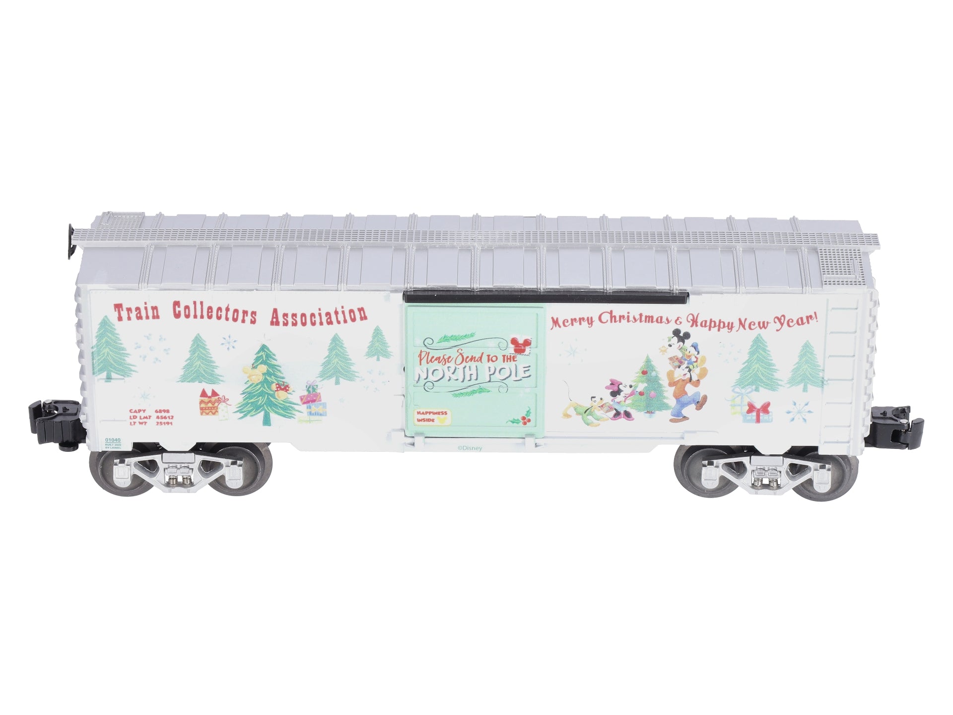 Lionel 2001040 O Gauge Disney TCA Convention MUSA Boxcar LN/Box