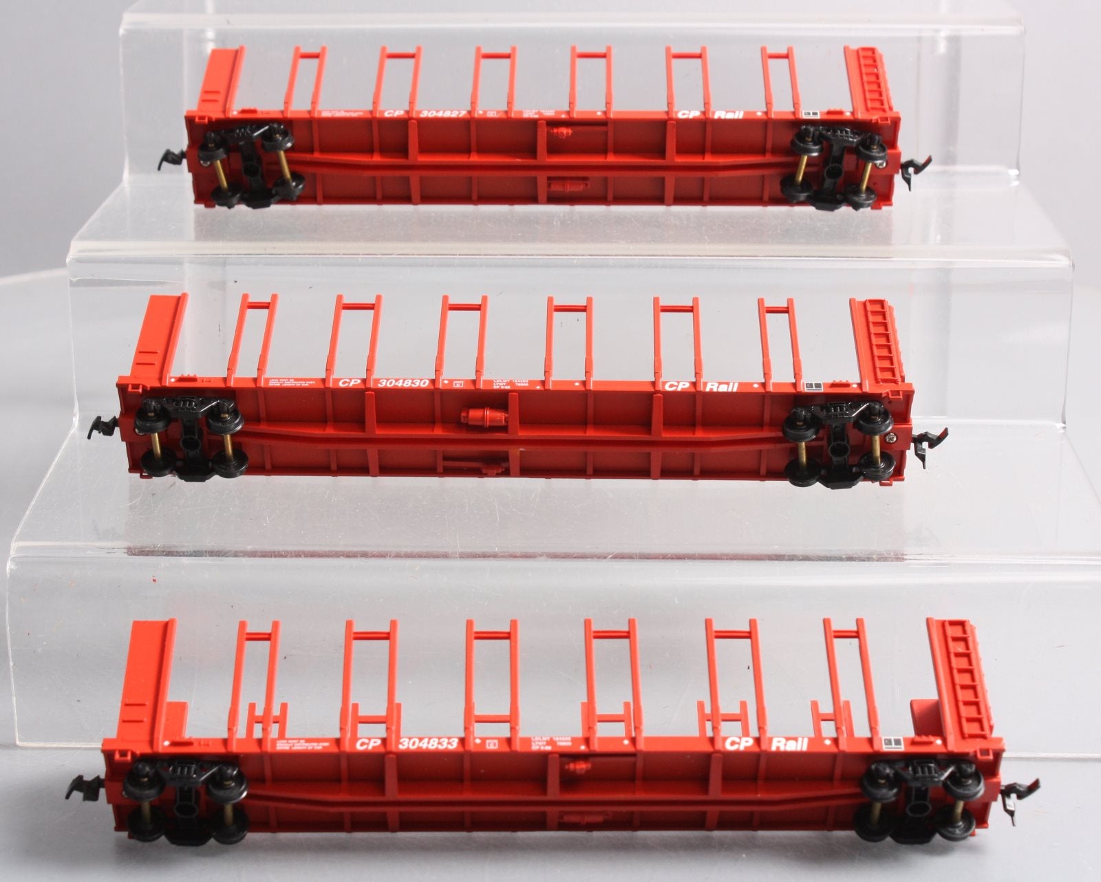 Walthers 932-33152 HO Scale Canadian Pacific 63' Pulpwood Car 3 Pack LN/Box