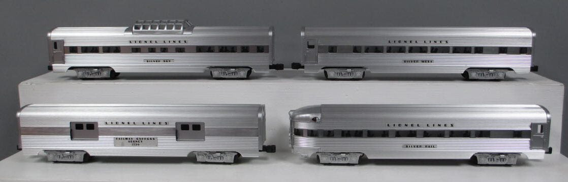 Lionel 6-19165 O Gauge Lionel Lines 4-Car Aluminum Passenger Set EX/Box