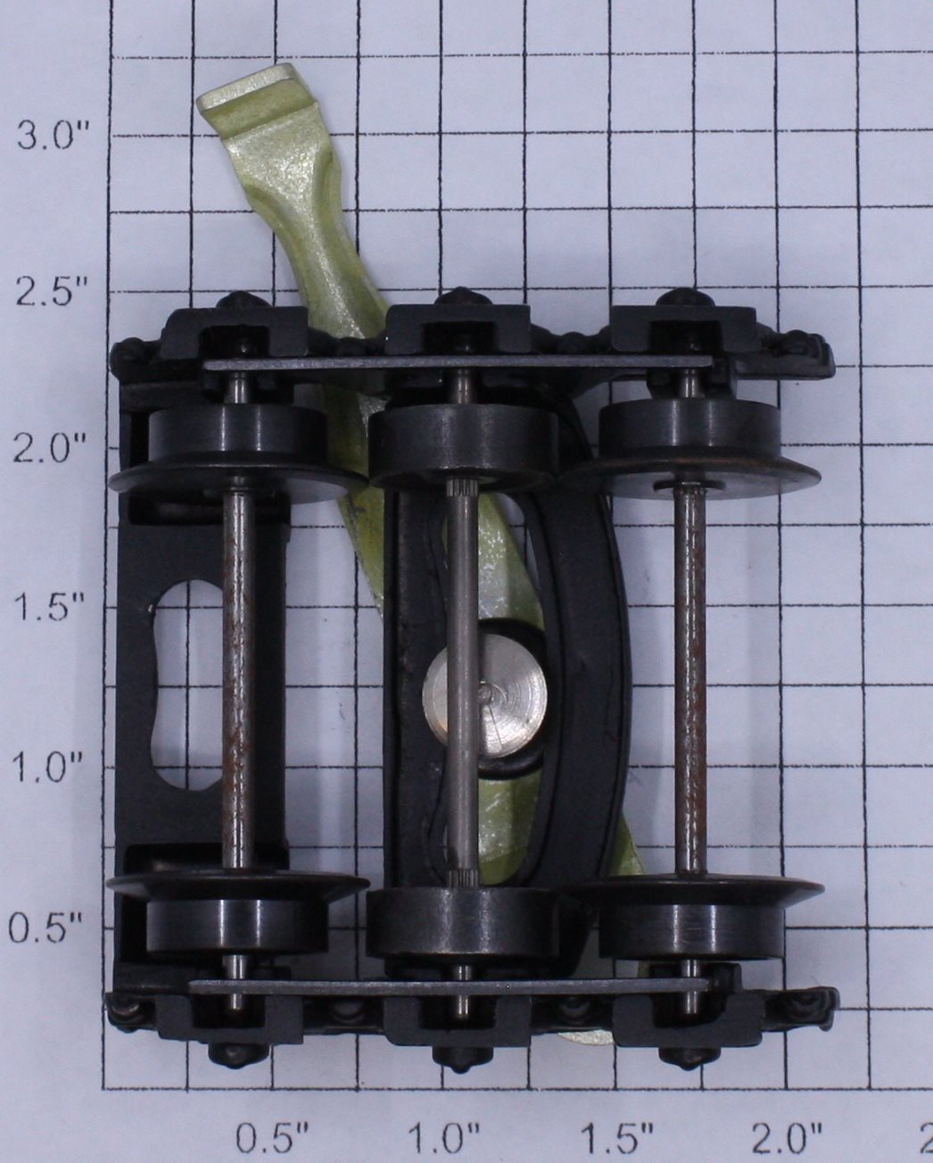 Lionel 671-202 Turbine Rear Truck & Drawbar Assembly