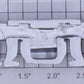 Lionel 2333-68 Nickel NYC F3 Truck Side