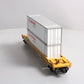 MTH 30-76622 O TTX Husky Stack Intermodal Well Car w/Load 3-Rail RailKing #25203