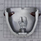 Lionel 2531-43 Silver Plastic Observation Roof with Lens