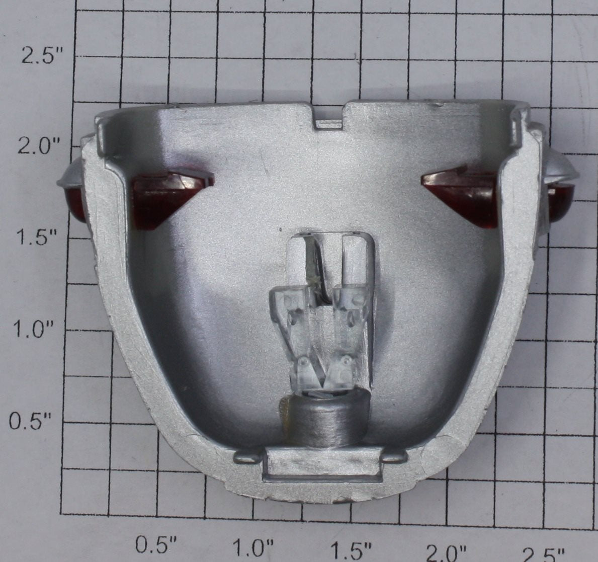 Lionel 2531-43 Silver Plastic Observation Roof with Lens