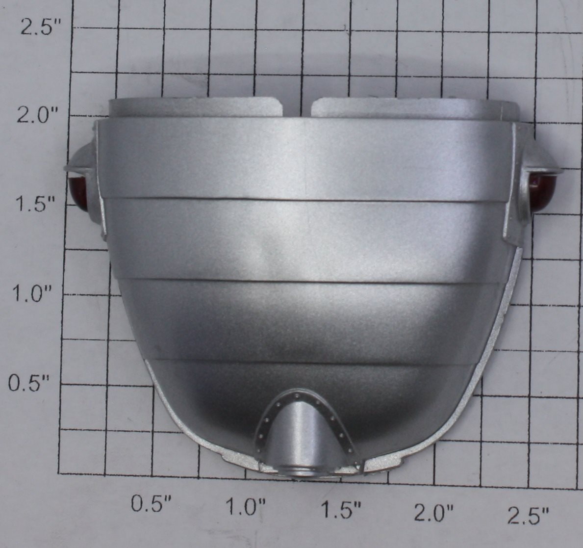 Lionel 2531-43 Silver Plastic Observation Roof with Lens