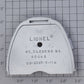 Lionel 2531-10 Observation Car Silver Rear Skirt With Lettering
