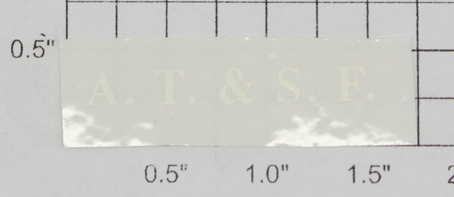 Lionel 622-01 Cream Lettering 