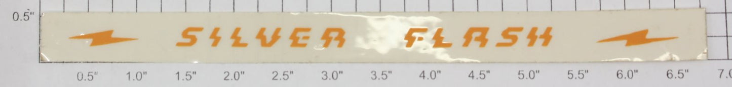Lionel 481-3 Orange Lettering "Silver Flash" Side Car Sticker Decal