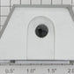Lionel 313-22 Die-Cast Painted Silver Bascule Bridge Support Column Top