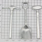 Lionel 812T Die-Cast Tool Set Shovel, Pick Axe, Sledge Hammer (Pack of 3)