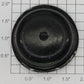 Gilbert 1931-42 Metal Black Steam Dome for Hudson Erector Locomotive