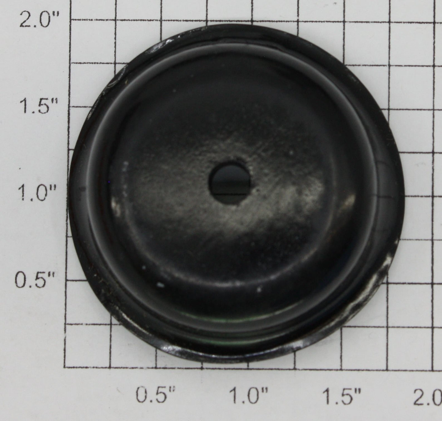 Gilbert 1931-42 Metal Black Steam Dome for Hudson Erector Locomotive