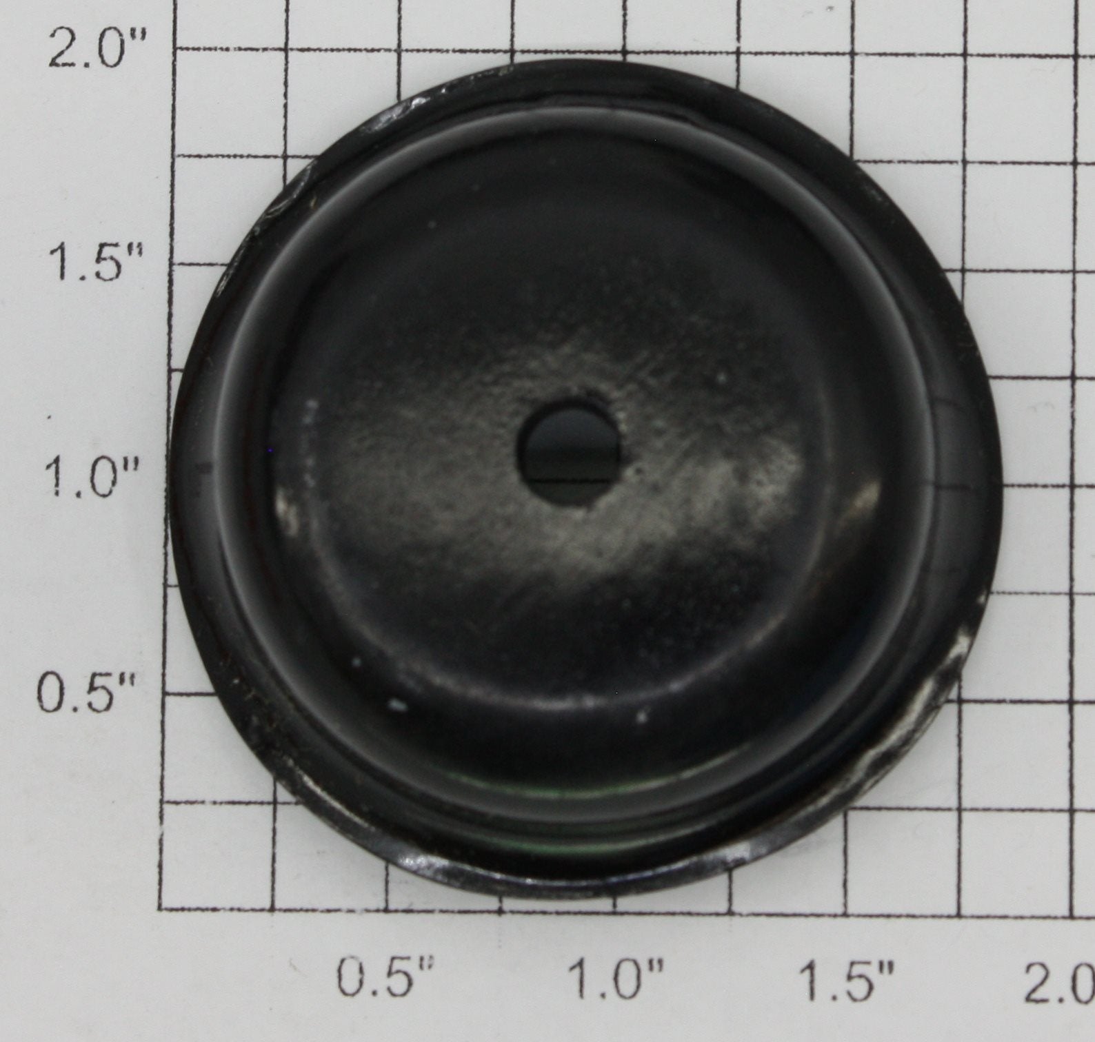 Gilbert 1931-42 Metal Black Steam Dome for Hudson Erector Locomotive
