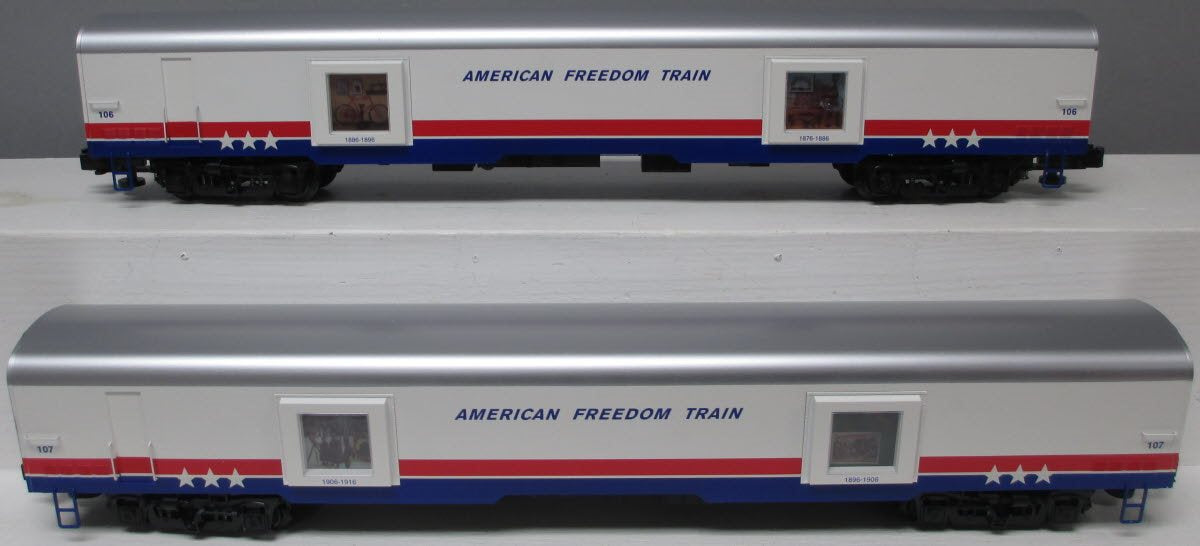 Lionel 6-83589 O American Freedom Train Set 1 (2)