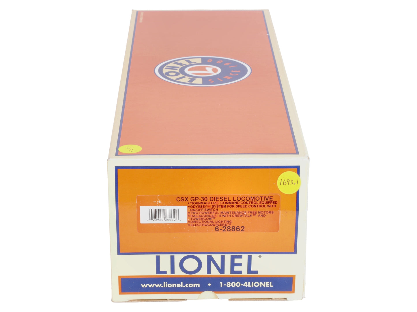 Lionel 6-28862 O Gauge CSX GP-30 Diesel Locomotive #4249 LN/Box