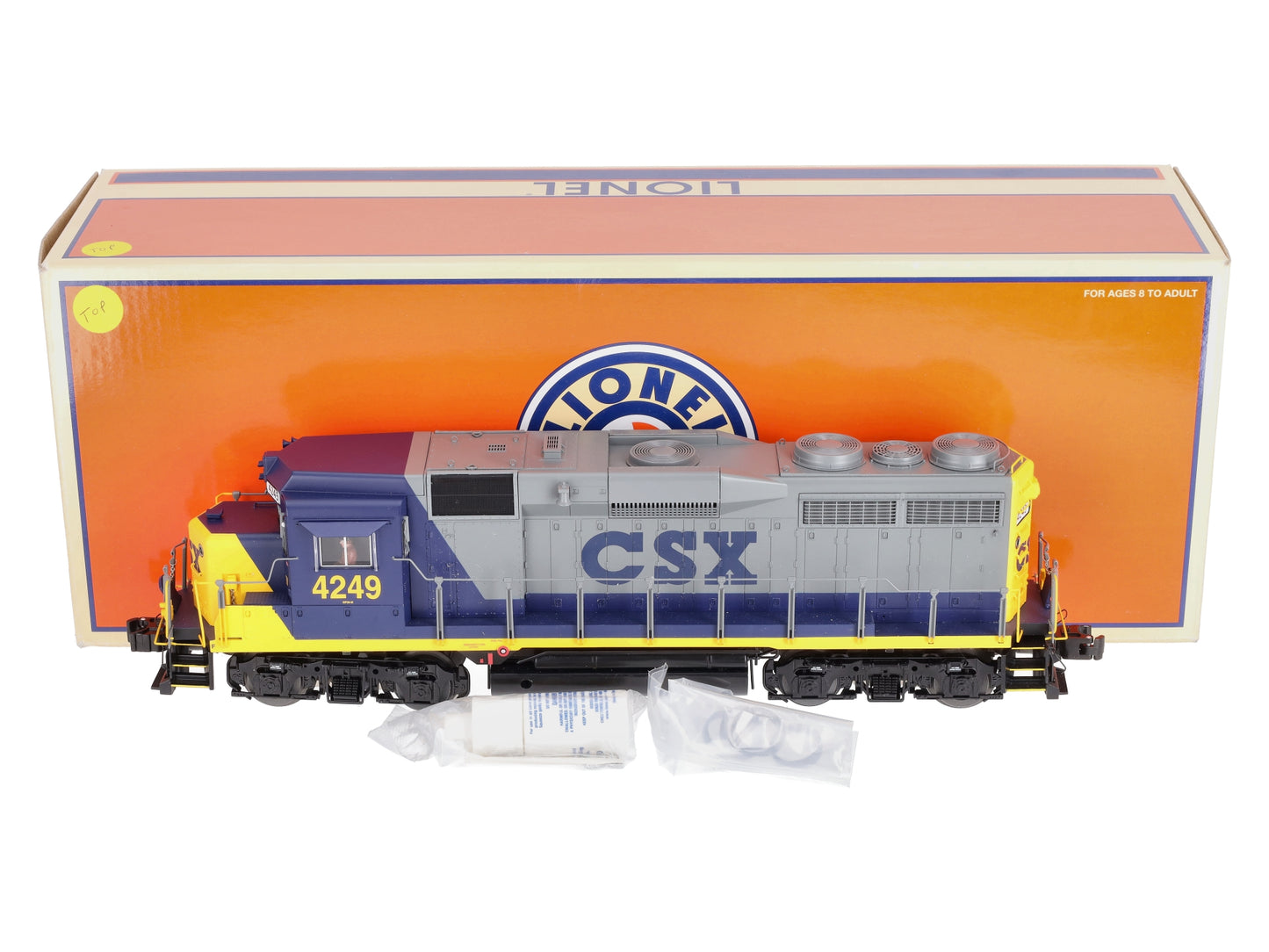 Lionel 6-28862 O Gauge CSX GP-30 Diesel Locomotive #4249 LN/Box
