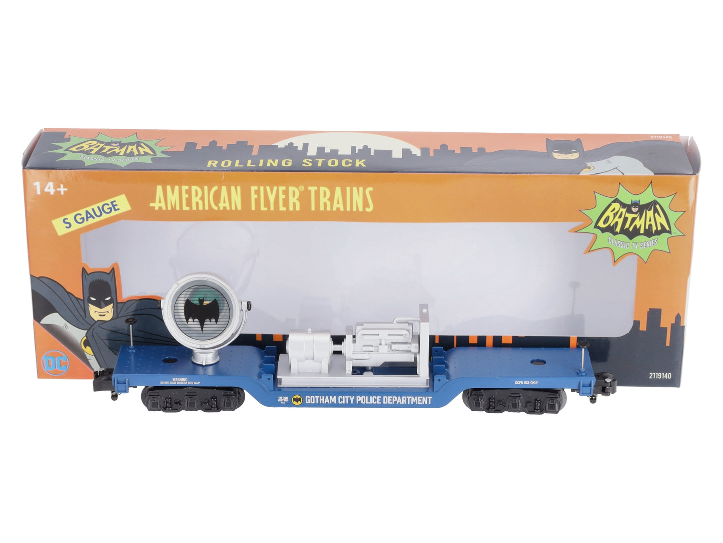 American Flyer 2119140 S Batman Searchlight Car