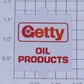 Lionel 2305-12 Getty Oil Products Derrick Billboard