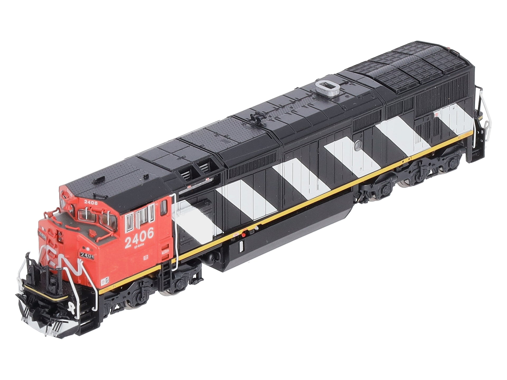 Rapido Trains 540502 N Canadian National Dash 8-40CM Diesel w/ DCC/Sound #2406