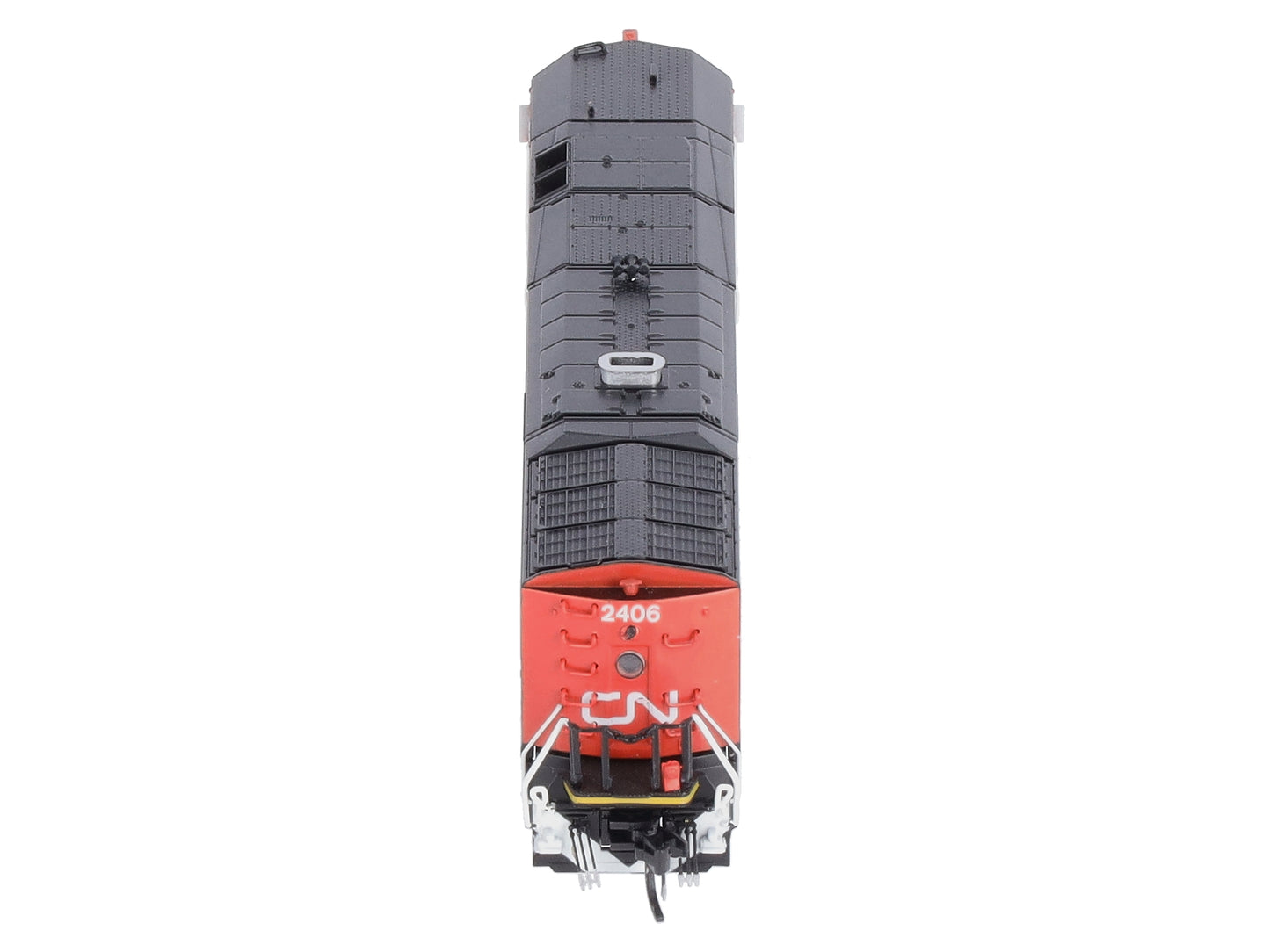 Rapido Trains 540502 N Canadian National Dash 8-40CM Diesel w/ DCC/Sound #2406