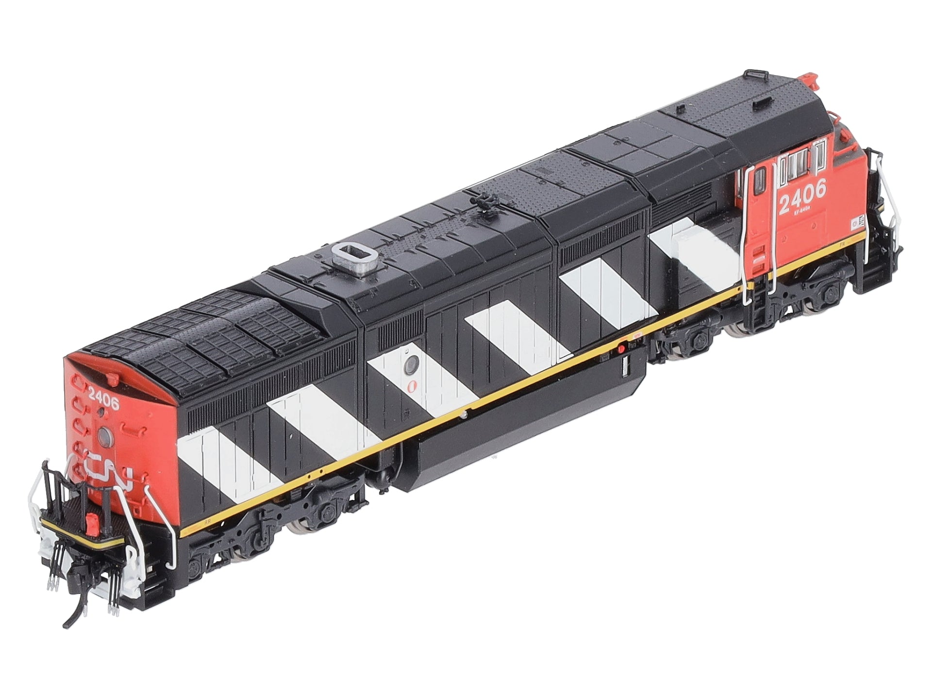 Rapido Trains 540502 N Canadian National Dash 8-40CM Diesel w/ DCC/Sound #2406