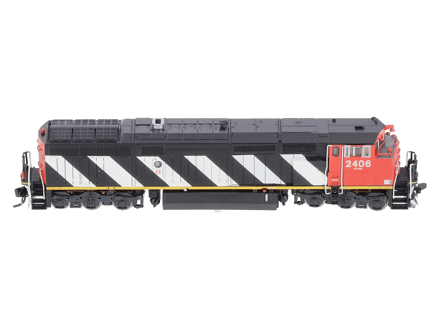 Rapido Trains 540502 N Canadian National Dash 8-40CM Diesel w/ DCC/Sound #2406