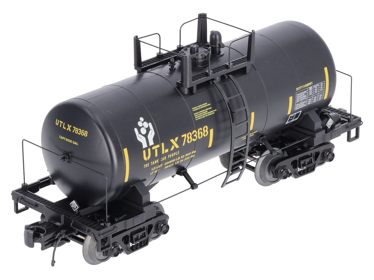 MTH 20-96724 O UTLX 8,000-Gallon Tank Car #78368