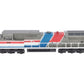 Williams 20407 O Gauge Amtrak C44-9W Diesel Locomotive