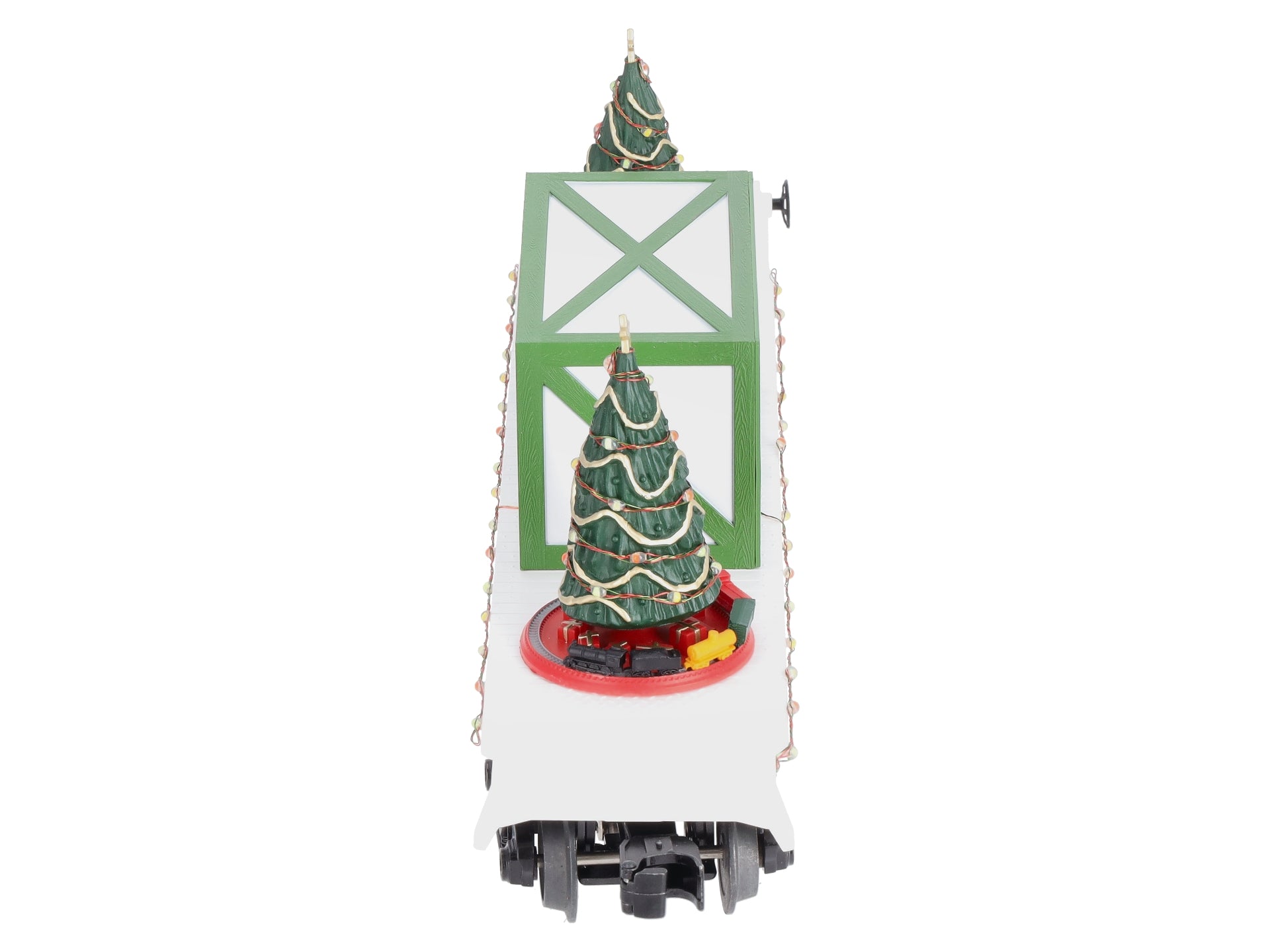 MTH 30-76774 O Christmas Flatcar w/Lighted Christmas Trees