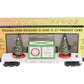 MTH 30-76774 O Christmas Flatcar w/Lighted Christmas Trees