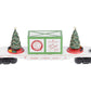 MTH 30-76774 O Christmas Flatcar w/Lighted Christmas Trees