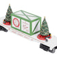 MTH 30-76774 O Christmas Flatcar w/Lighted Christmas Trees