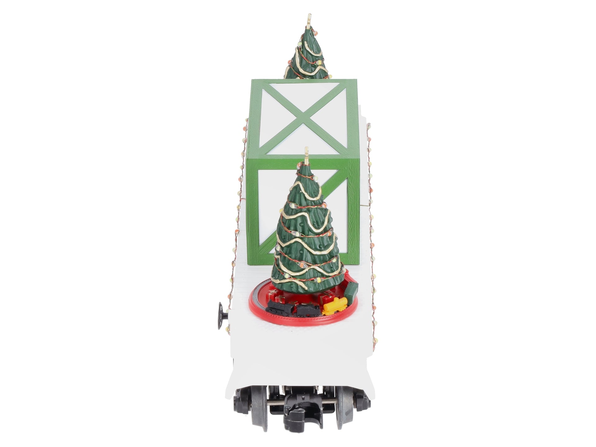 MTH 30-76774 O Christmas Flatcar w/Lighted Christmas Trees
