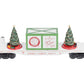 MTH 30-76774 O Christmas Flatcar w/Lighted Christmas Trees