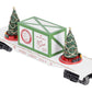 MTH 30-76774 O Christmas Flatcar w/Lighted Christmas Trees