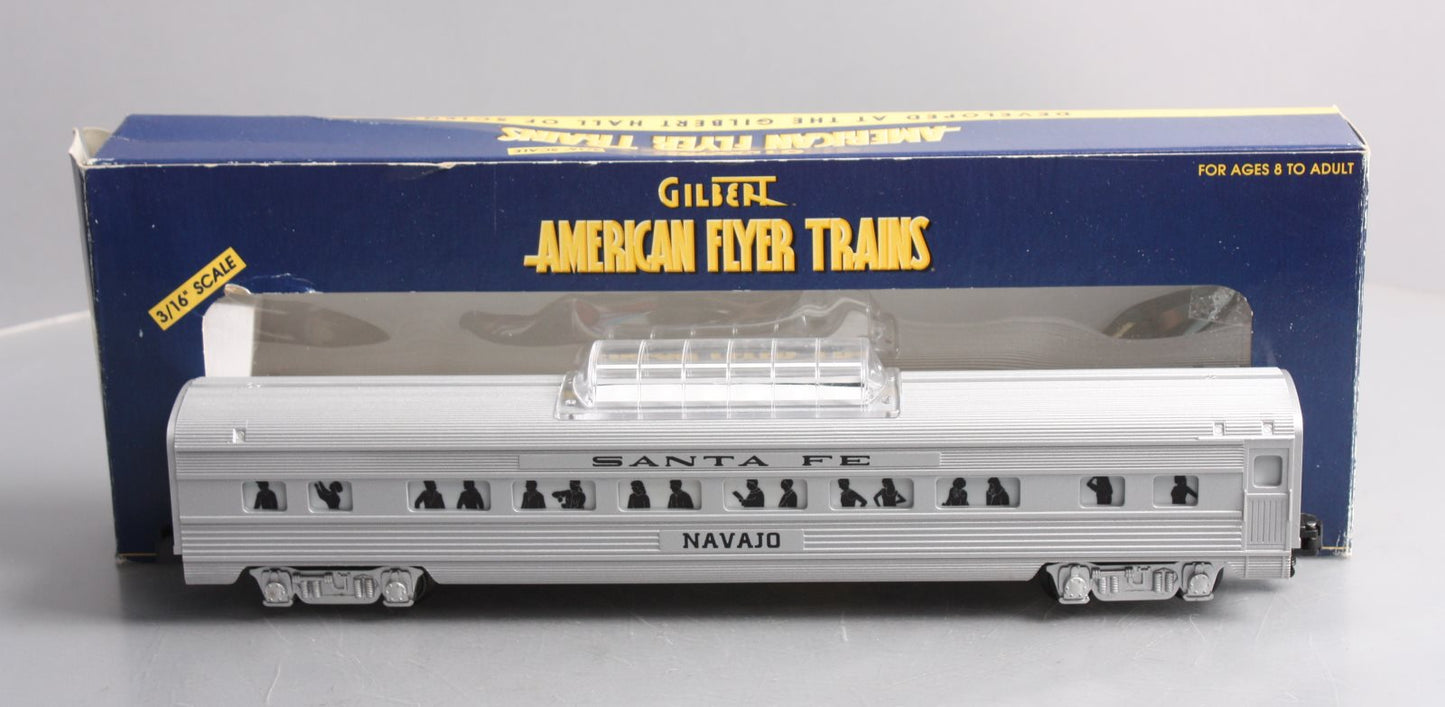 American Flyer 6-48948 S Scale Navajo Streamlined Vista Dome Car LN/Box