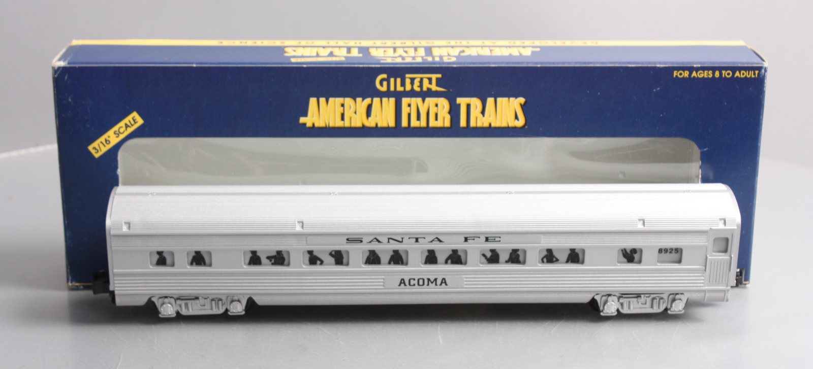 American Flyer 6-48946 S Scale Acoma Streamlined Passenger Car #996 LN/Box