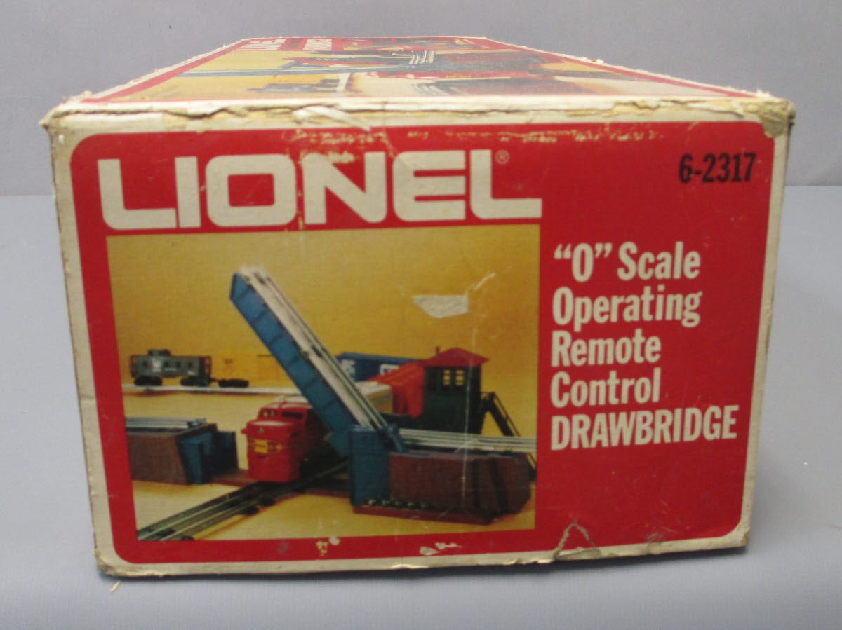 Lionel 6-2317 O Operating Drawbridge LN/Box