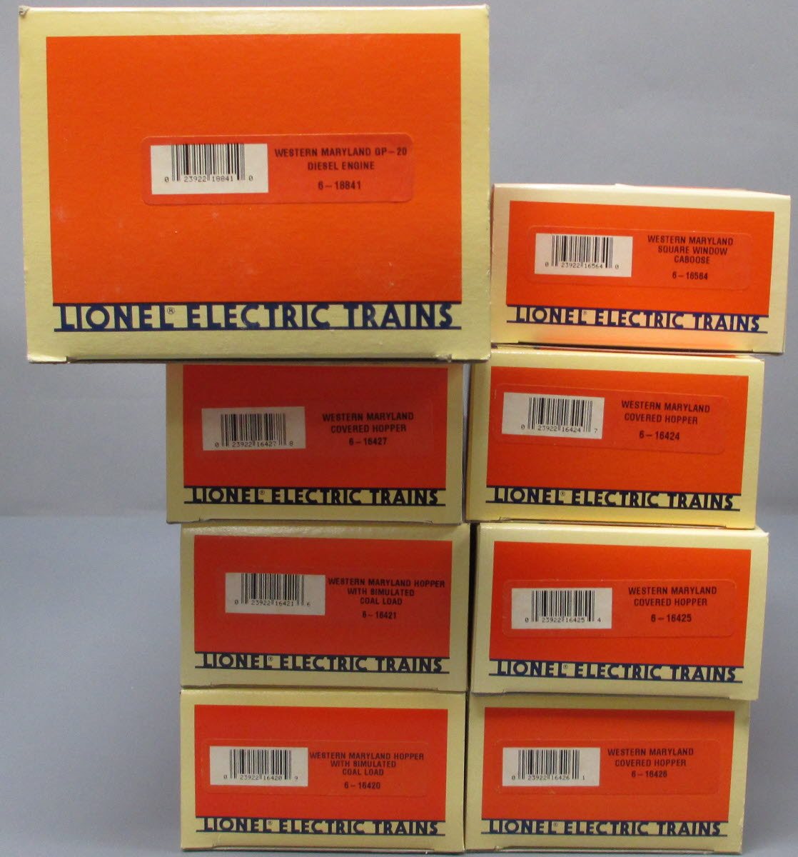 Lionel 6-11749 O Gauge Western Maryland Service Station Diesel Train Set NIB