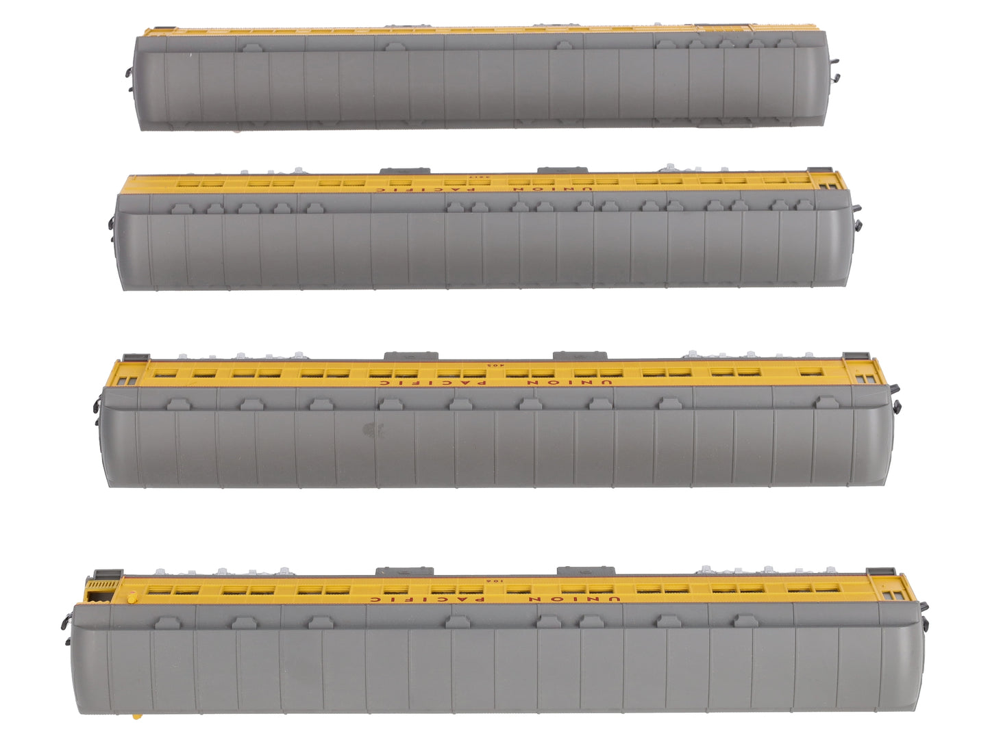 American Flyer 6-48978 S Union Pacific Heavyweight Passenger Car (Set of 4) MT/Box