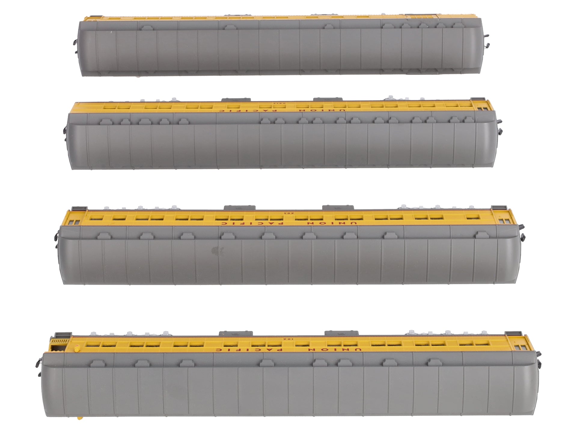 American Flyer 6-48978 S Union Pacific Heavyweight Passenger Car (Set of 4) MT/Box